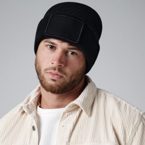 Removable patch Thinsulate? beanie