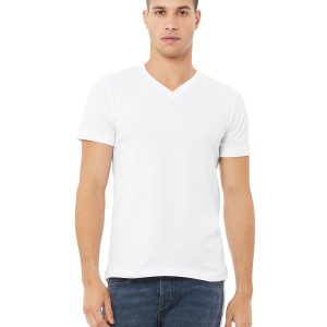 Unisex Jersey v-neck t-shirt