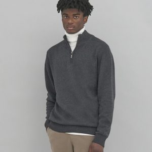 Wakhan ? regen zip knit sweater