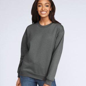 Softstyle? midweight fleece adult crew neck