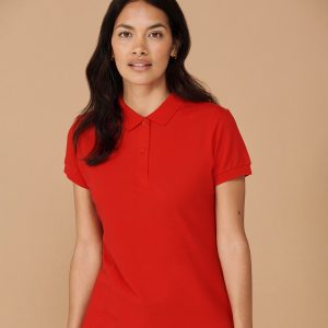 Women's micro-fine piqu? polo shirt