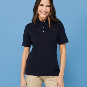 Women's classic cotton piqu? polo shirt