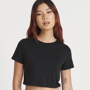 Women's triblend cropped T