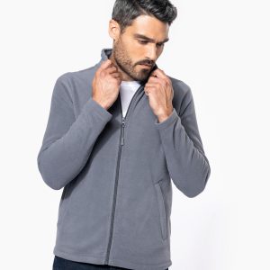 Full-zip microfleece jacket