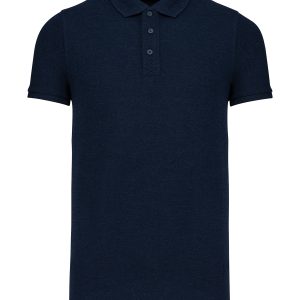 Men's organic piqu? short-sleeved polo shirt