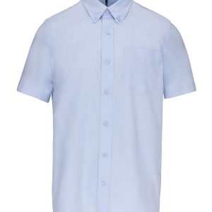 Men's short-sleeved Oxford shirt