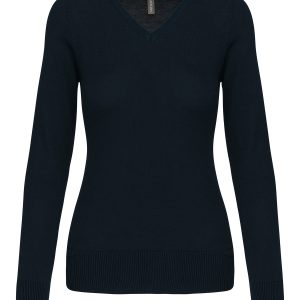 Ladies' V-neck jumper