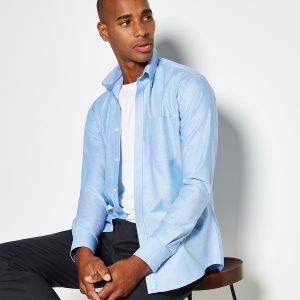 Slim fit workwear Oxford shirt long-sleeved (slim fit)