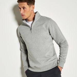 Regular fit ?-zip sweatshirt
