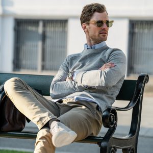 Newport ? luxury lightweight crewneck