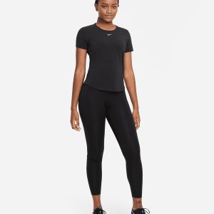 Women?s Nike One Luxe Dri-FIT short sleeve standard fit top