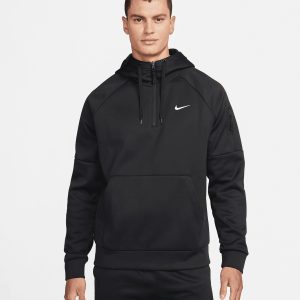 Nike men?s 1/4 zip fitness hoodie