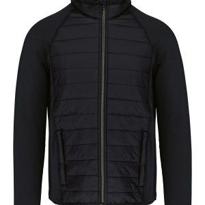 Dual-fabric sports jacket
