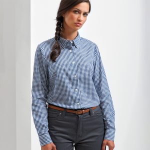 Women's Maxton check long sleeve shirt