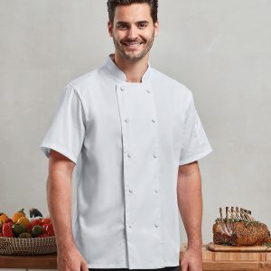 Chefs Coolchecker? short sleeve jacket