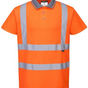 Hi-vis short sleeved polo (S477/RT22)