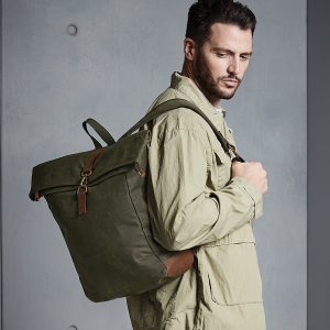 Heritage waxed canvas backpack