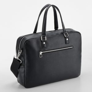 Tailored luxe PU briefcase