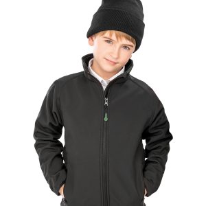 Recycled 2-layer printable junior softshell