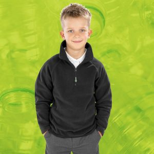 Junior recycled microfleece top