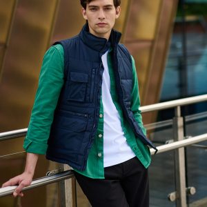 Steller multi-zip bodywarmer