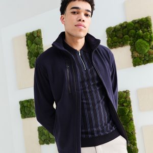 Honestly Made recycled full-zip fleece