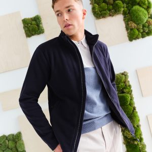 Honestly made recycled full zip microfleece