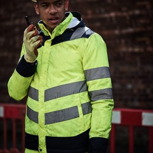 Pro hi-vis thermogen heated jacket