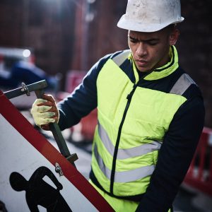 Pro hi-vis thermal bodywarmer