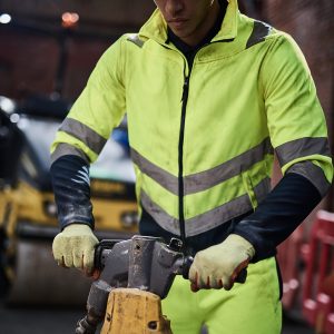 Pro hi-vis softshell jacket