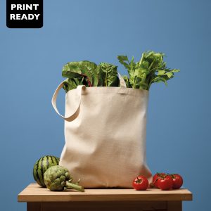Recycled premium canvas shopper