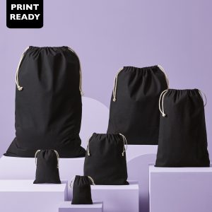Recycled cotton stuff bag