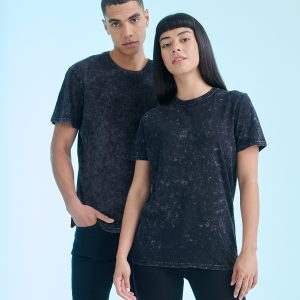 Unisex washed band T