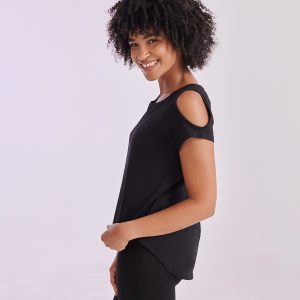 T-shirt with drop detail