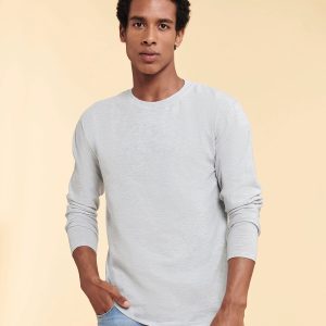 Iconic 195 ringspun premium long sleeve T