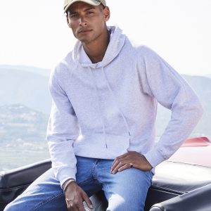 Lightweight hooded sweatshirt