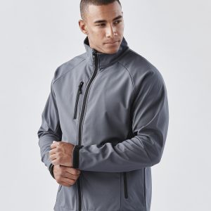 Lightweight sewn waterproof/breathable softshell