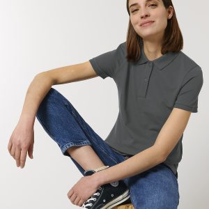 Stella Elliser women's fitted piqu? short sleeve polo  (STPW333)