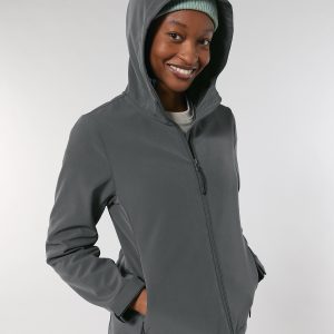 Women?s Stella Discoverer hooded softshell  (STJW159)