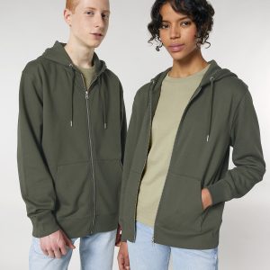 Unisex Cultivator 2.0 iconic zip-thru hoodie sweatshirt (STSU179)