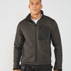 Brady zip-through knitted fleece