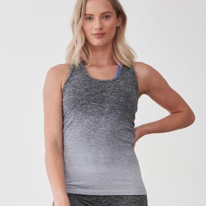 Women's seamless fade out vest