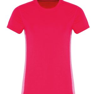 Women's TriDri? contrast panel performance t-shirt