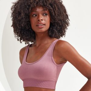 Women's TriDri? ribbed seamless 3D fit multi-sport bra