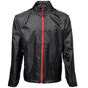 Contrast lightweight jacket