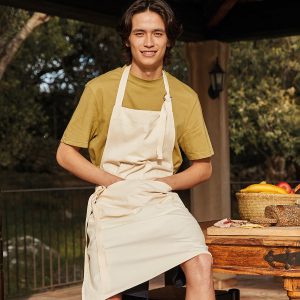 Fairtrade cotton adult craft apron