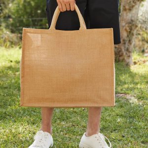 Jute jumbo shopper