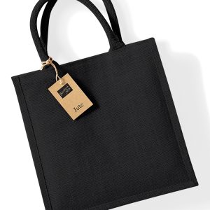 Jute midi tote