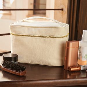 Canvas vanity case