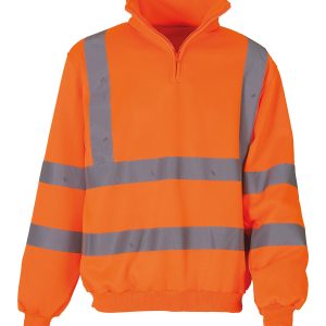 Hi-vis ? zip sweatshirt (HVK06)